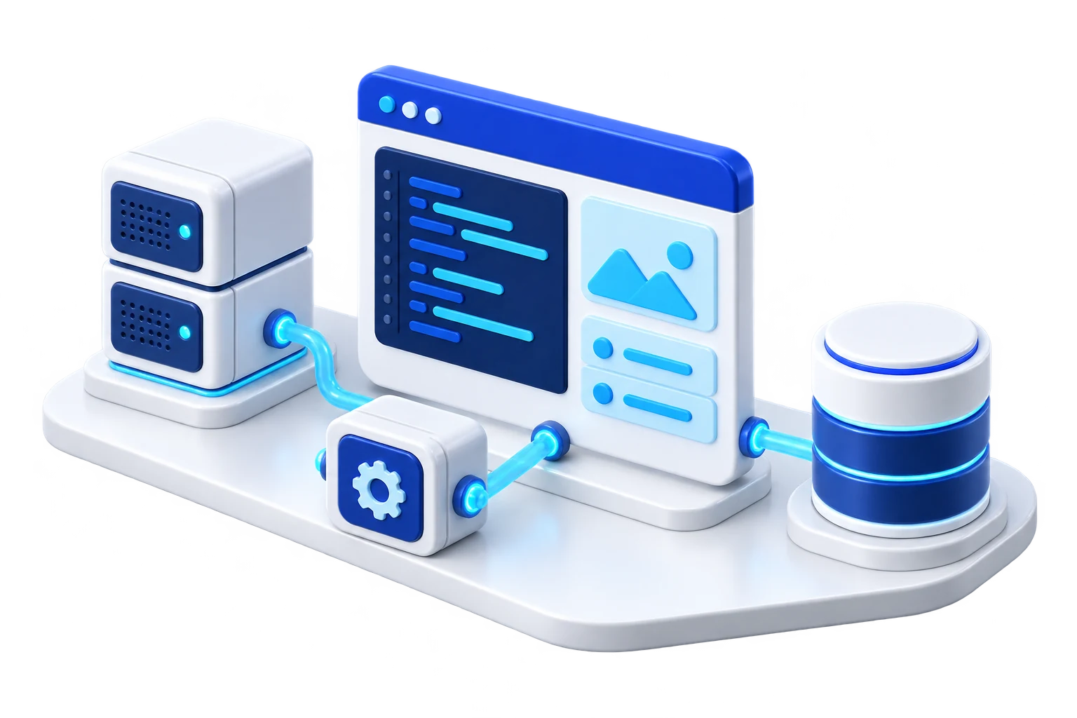 Software development illustration