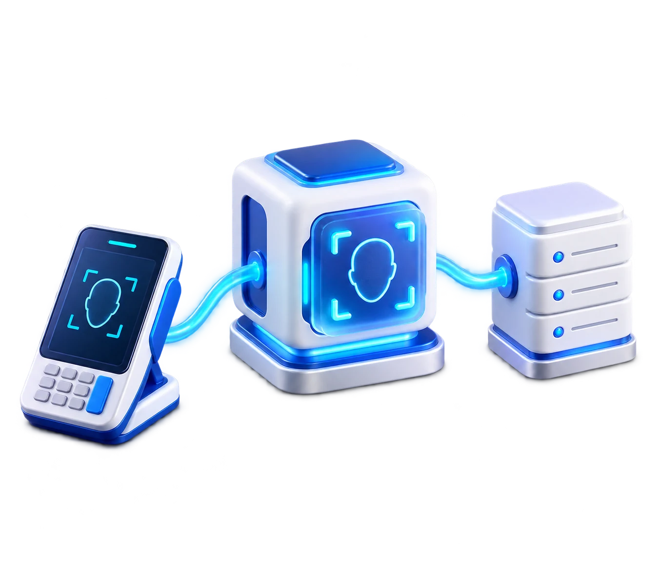 Terminal, biometric adapter and bank system